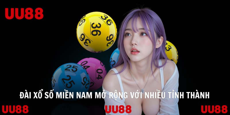 Đài xổ số miền Nam mở rộng với nhiều tỉnh thành